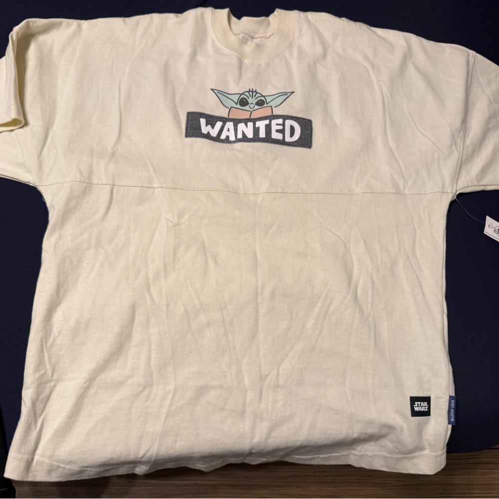 Star Wars Disney Cream Short Sleeve Tee